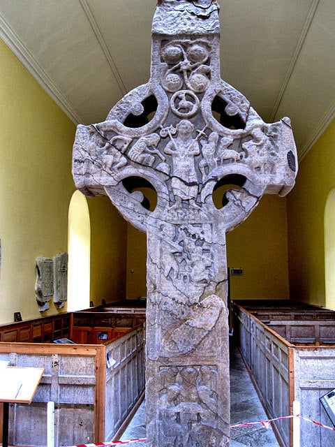 Load image into Gallery viewer, Irish Celtic Cross Necklace
