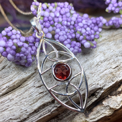 Dolce Trinity Knot Necklace — view 6
