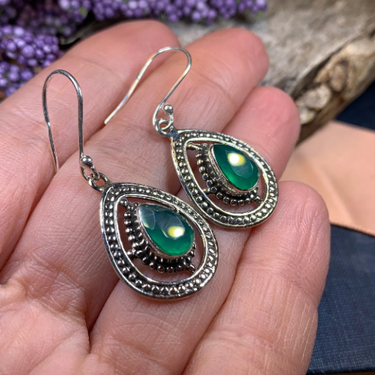 Arela Celtic Goddess Earrings — view 6