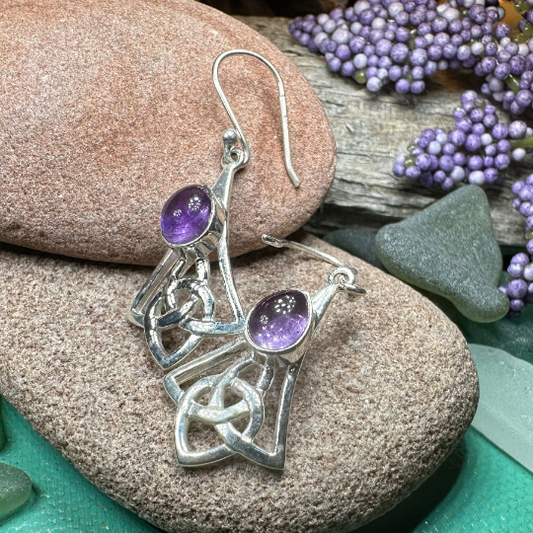 Ella Celtic Knot Earrings — view 7