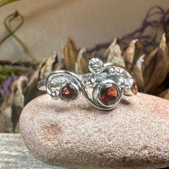 Wild Irish Rose Ring in Sterling Silver