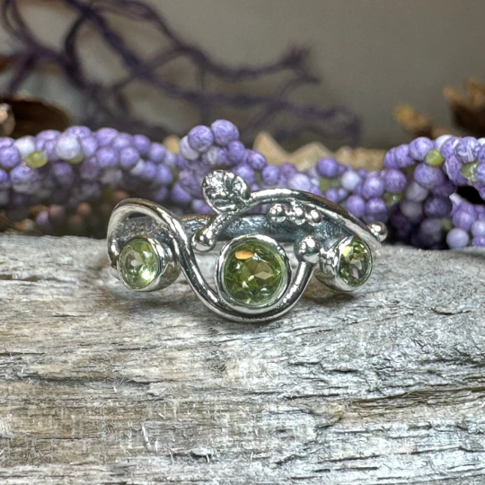 Wild Irish Rose Ring in Sterling Silver