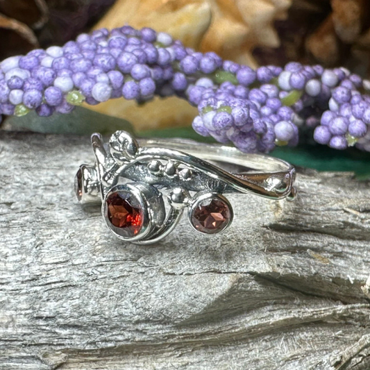 Wild Irish Rose Ring in Sterling Silver — view 6