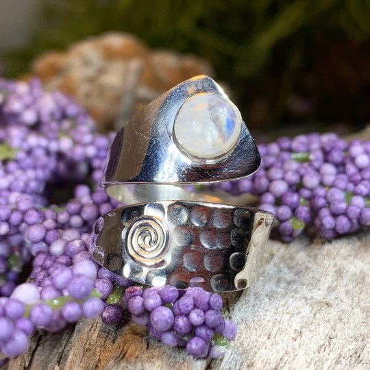 Celtic Spiral Wrap Ring