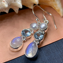 Load image into Gallery viewer, Ava Moonstone Earrings
