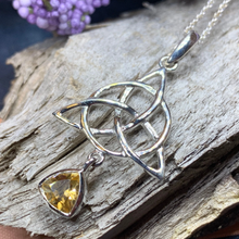 Load image into Gallery viewer, Enchanted Trinity Knot Necklace
