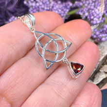 Load image into Gallery viewer, Enchanted Trinity Knot Necklace
