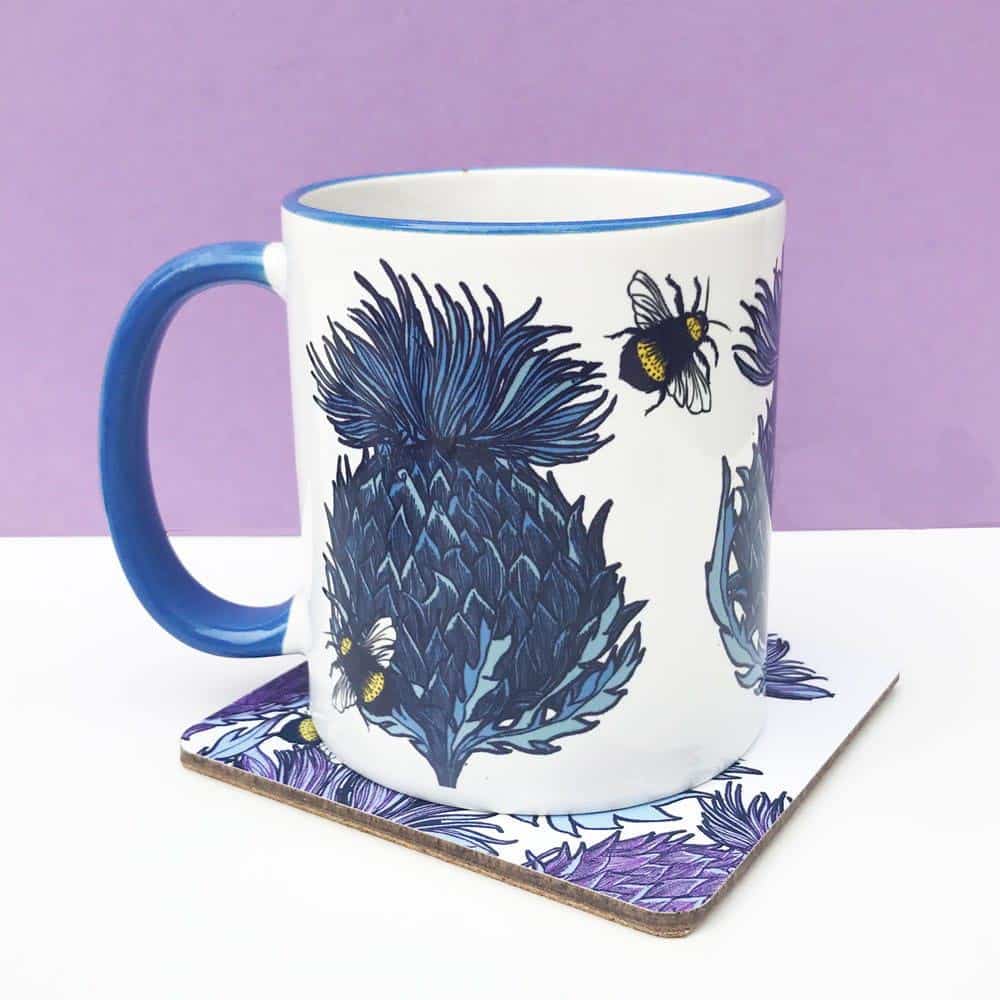Scottish Glen Thistle Mug — view 7