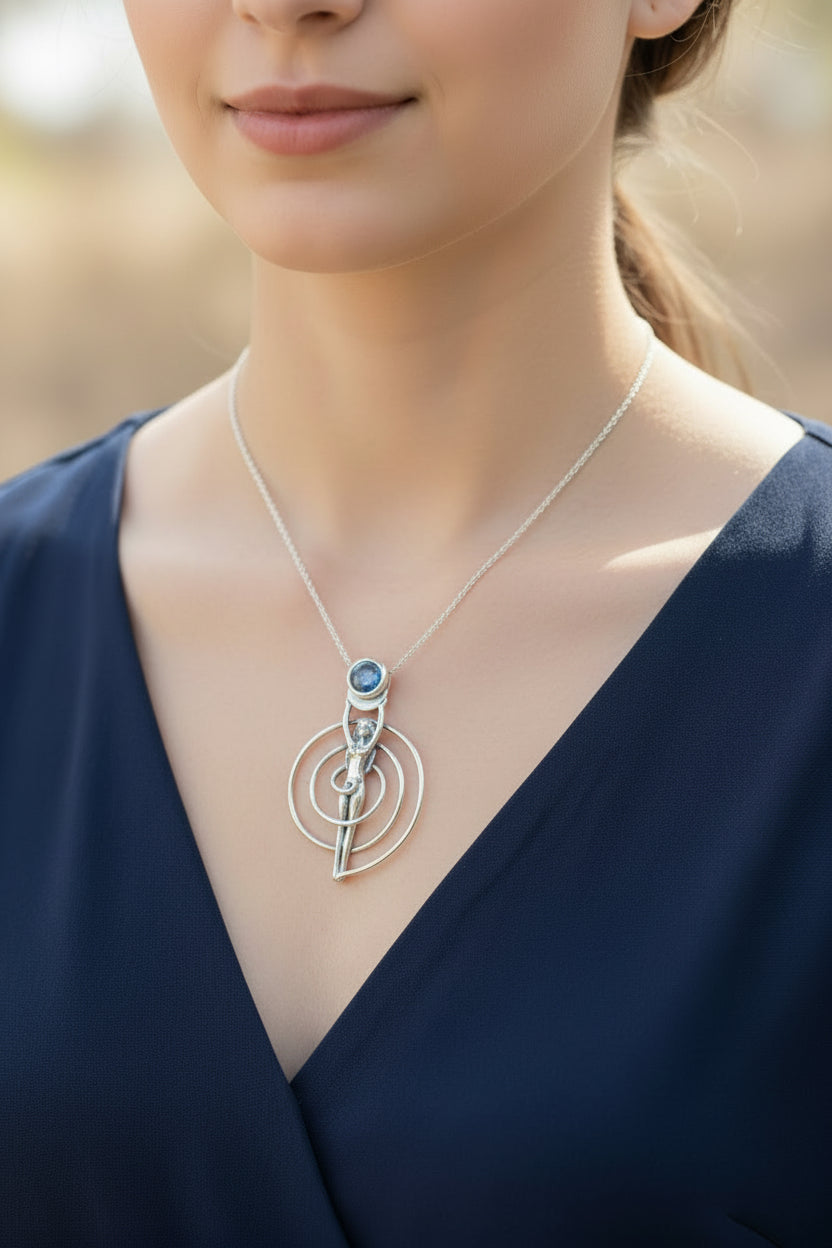 Danu Spiral Necklace — view 5