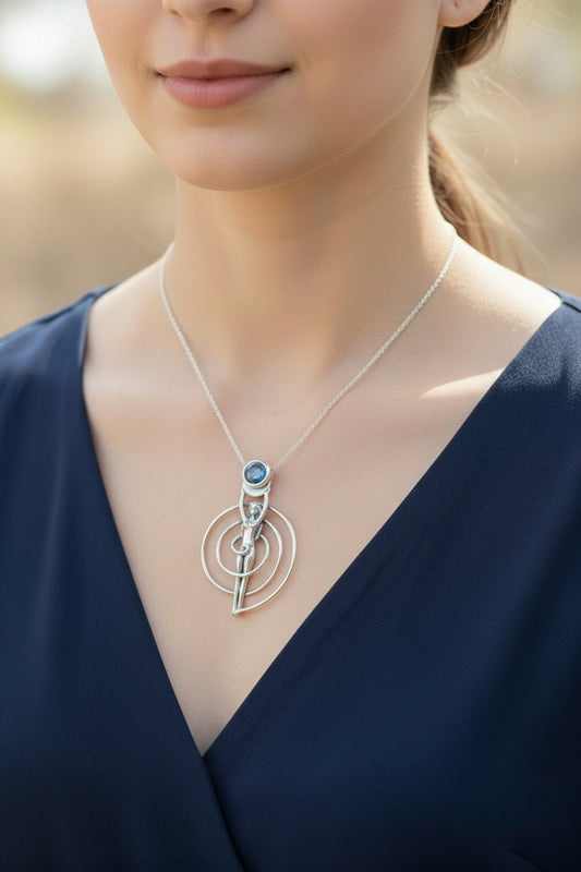 Danu Spiral Necklace — view 5