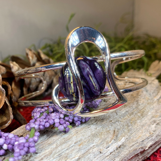 Heathergems Heart Scottish Bracelet - Handmade in Scotland — view 4