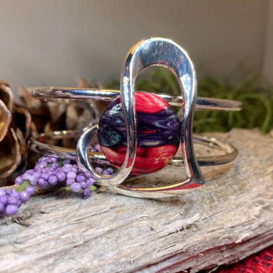 Heathergems Heart Scottish Bracelet - Handmade in Scotland — view 10