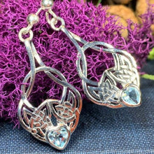 Load image into Gallery viewer, Heart Celtic Knot Earrings
