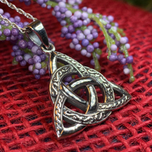Load image into Gallery viewer, Dayton Trinity Knot Necklace
