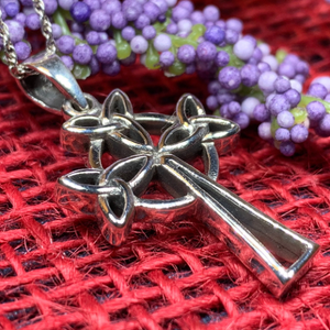 Trinity Celtic Cross Necklace