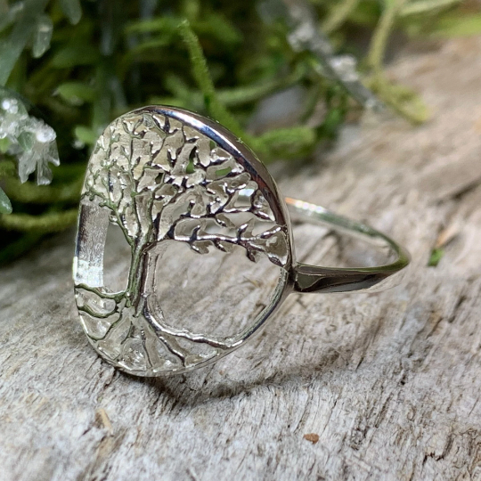 Airdrie Tree of Life Ring — view 2