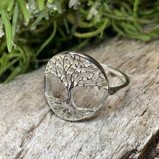 Airdrie Tree of Life Ring — view 5