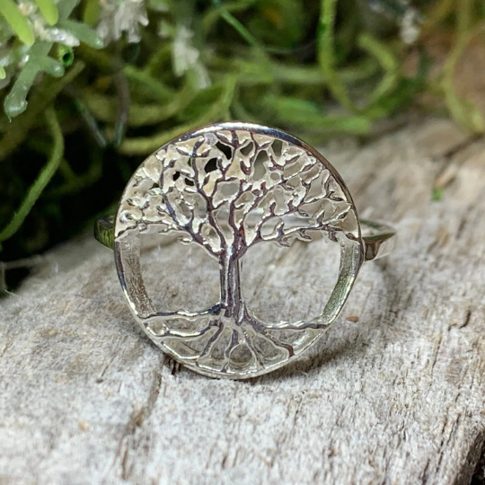 Airdrie Tree of Life Ring — view 6