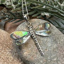 Load image into Gallery viewer, Shimmering Dragonfly Necklace
