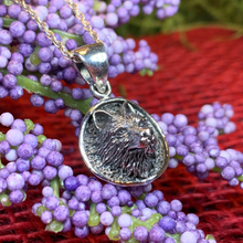 Load image into Gallery viewer, 3-D Wolf Necklace

