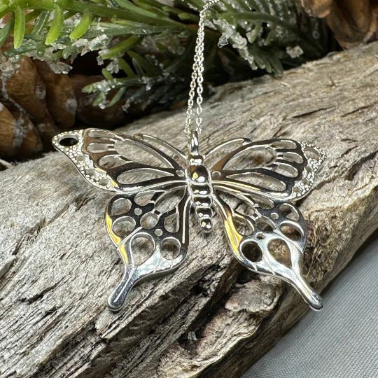Earrach Butterfly Necklace — view 4