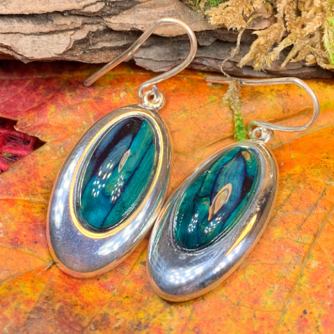 Load image into Gallery viewer, Heathergems Celtic Teardrop Earrings
