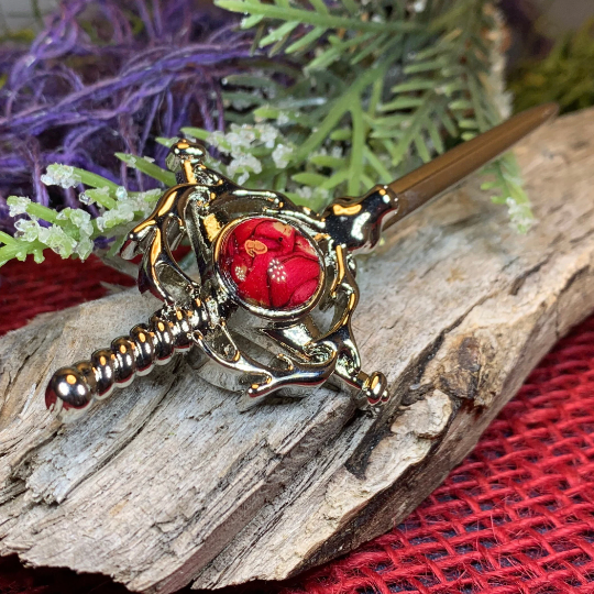 Heathergems Stag Kilt Pin — view 6