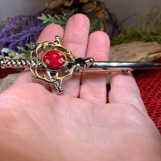 Heathergems Stag Kilt Pin — view 11