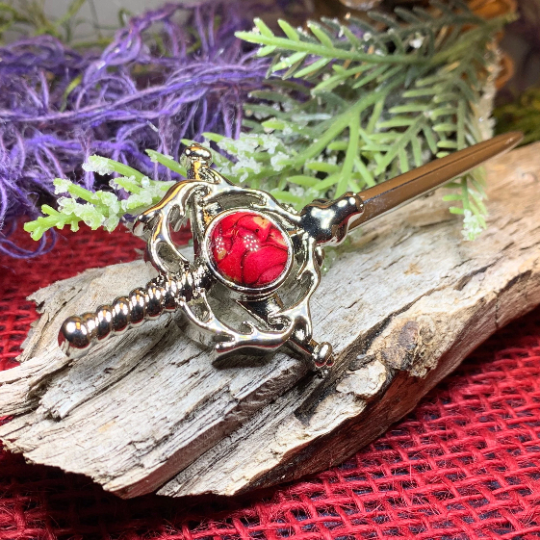 Heathergems Stag Kilt Pin