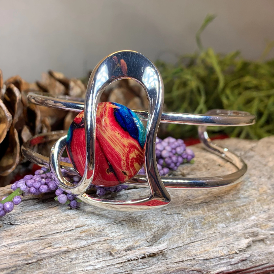 Heathergems Heart Scottish Bracelet - Handmade in Scotland — view 8