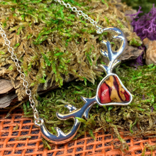 Load image into Gallery viewer, Heathergems Scotland Stag Necklace
