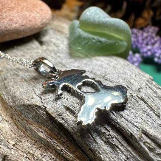 Wales Celtic Necklace — view 5