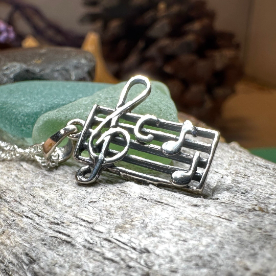 Music Notes Necklace