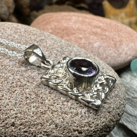 Gianna Celtic Knot Necklace — view 7