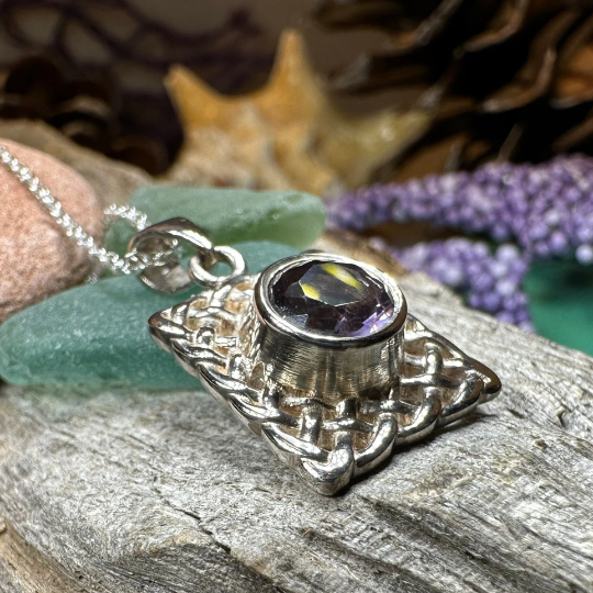 Gianna Celtic Knot Necklace — view 3