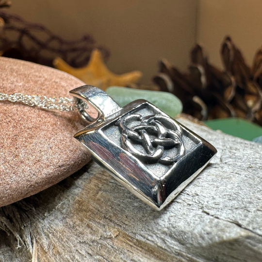 Dara Knot Necklace — view 7