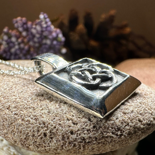Dara Knot Necklace — view 4
