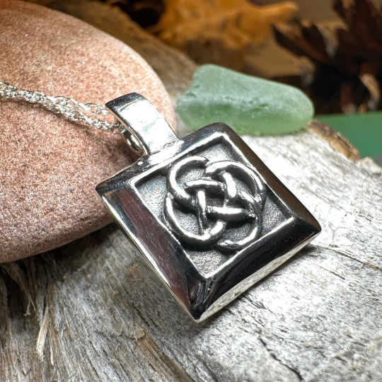 Dara Knot Necklace — view 5