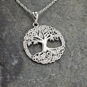 Tree of Life Necklace, Celtic Jewelry, Irish Jewelry, Tree Jewelry, Mom Gift, Anniversary Gift, Bridal Jewelry, Graduation Gift, Wife Gift