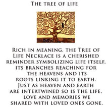 Load image into Gallery viewer, New Day Tree of Life Necklace
