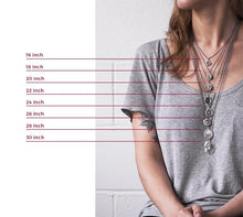 Load image into Gallery viewer, Round Yoga Pose Necklace
