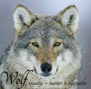 Celtic Wolf Spirit Earrings
