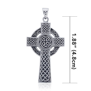Celtic Cross Necklace, Cross Necklace, Celtic Jewelry, Anniversary Gift, First Communion Gift, Baptism Cross, Religious Jewelry, Irish Gift