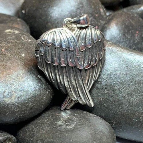 Angel Wings Locket Necklace