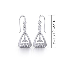 Load image into Gallery viewer, Trinity Knot Celtic Earrings
