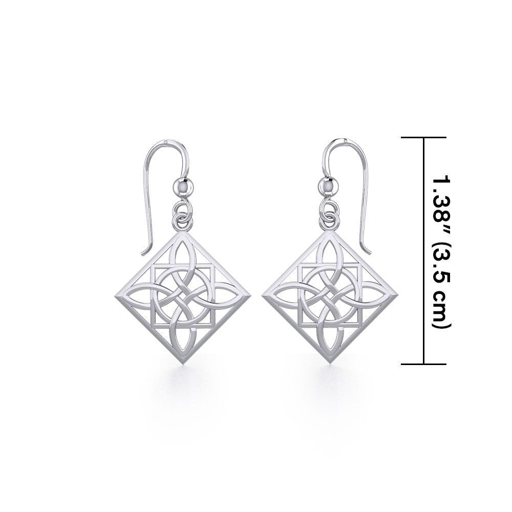 Margaret Celtic Knot Earrings — view 5