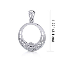 Load image into Gallery viewer, Galway Claddagh Necklace
