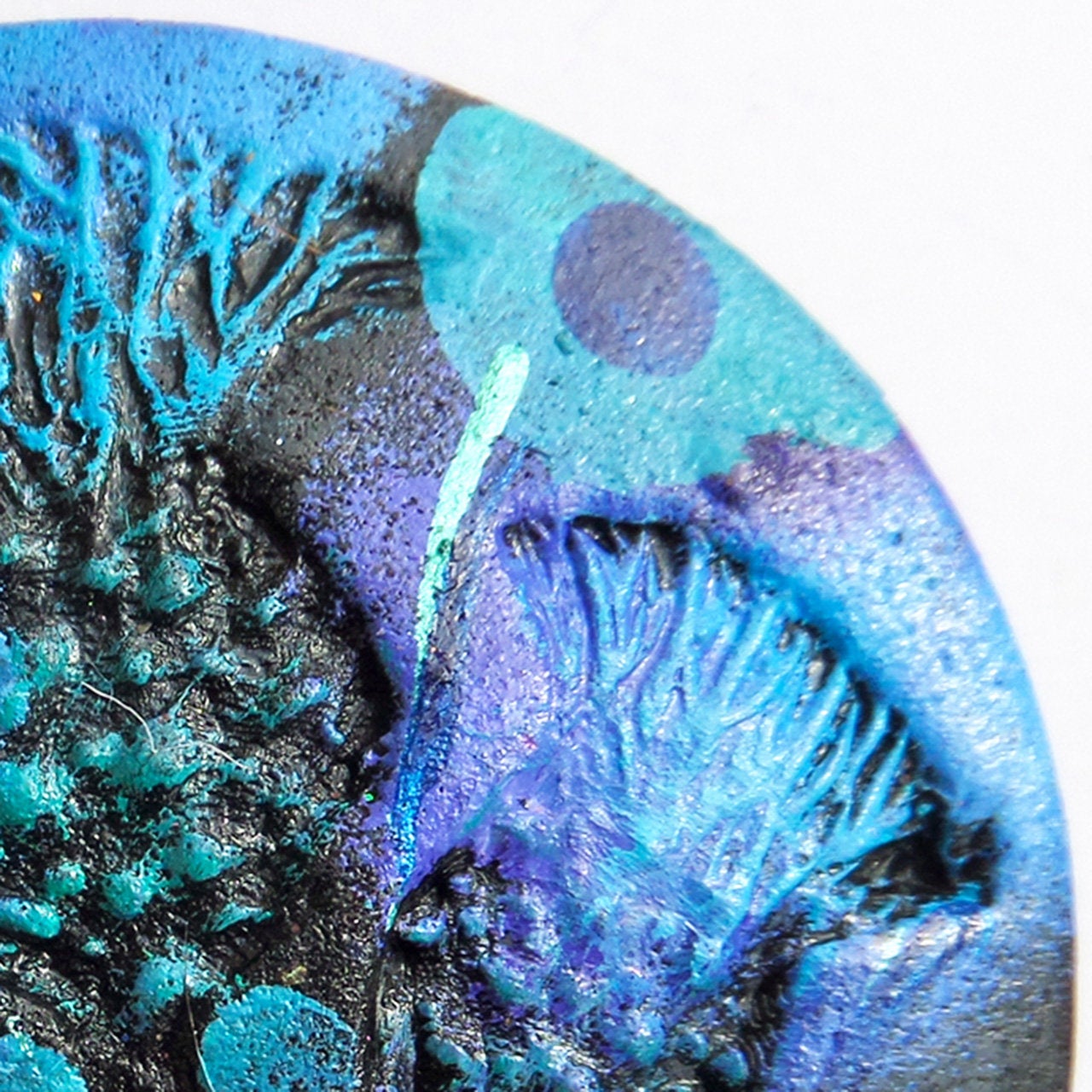 Scotland Triple Thistle Brooch - Handmade in Scotland — view 14