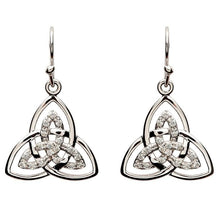 Load image into Gallery viewer, Alexina Trinity Knot Earrings 07
