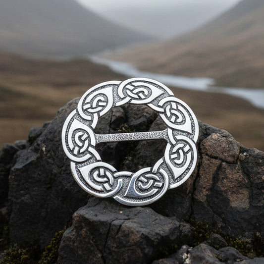 Celtic Knot Scarf Ring, Scotland Jewelry, Pagan Jewelry, Ireland Jewelry, Celtic Jewelry, Mom Gift, Wife Gift, Sister Gift, Friend Gift